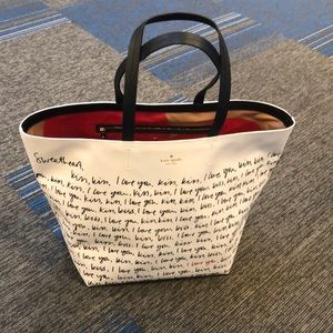 Kate Spade heart it penelope tote- Brand new